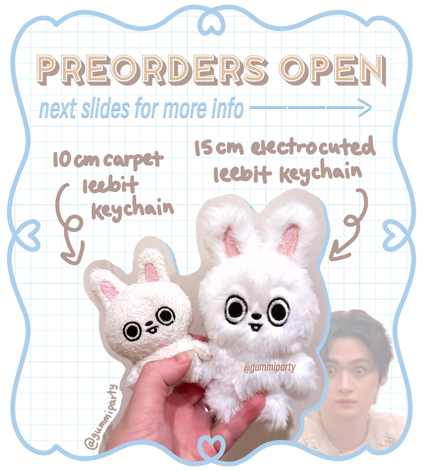 Leebit Fake Eyes Open Plushies