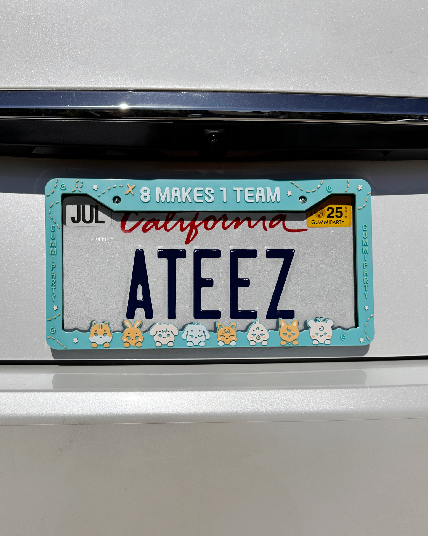 ATEEZ License Plate V2