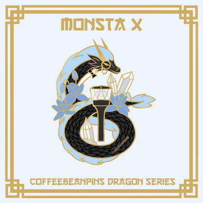 KPOP Dragon Red Velvet Pin