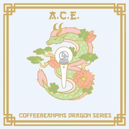 KPOP Dragon Red Velvet Pin